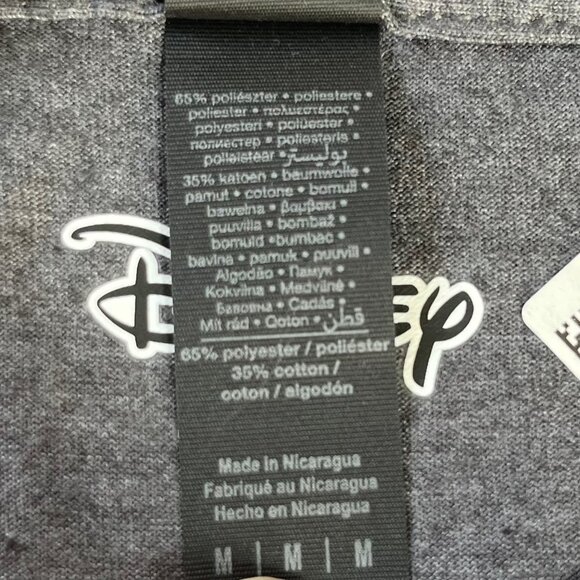 Disney Villains Graphic T-Shirt Mens Medium Gray New Gildan Softstyle Short Slee - Picture 9 of 10